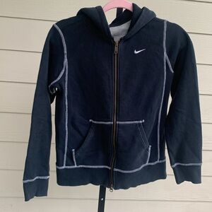 vintage Nike 2000s y2k zip up hooded jacket women’s small
